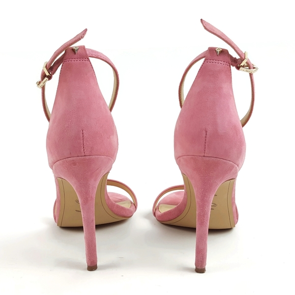 Sam Edelman Amee Ankle Strap Suede Heels - Picture 5 of 8